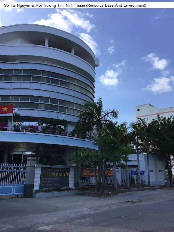 Sở Tài Nguyên & Môi Trường Tỉnh Ninh Thuận (Resource Base And Environment)