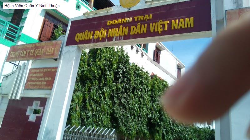 Bệnh Viện Quân Y Ninh Thuận