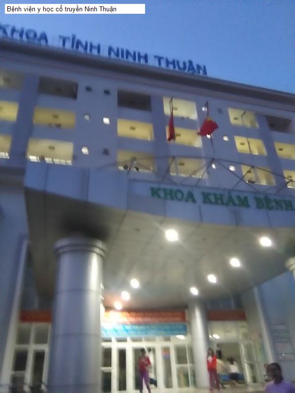 Bệnh viện y học cổ truyền Ninh Thuận