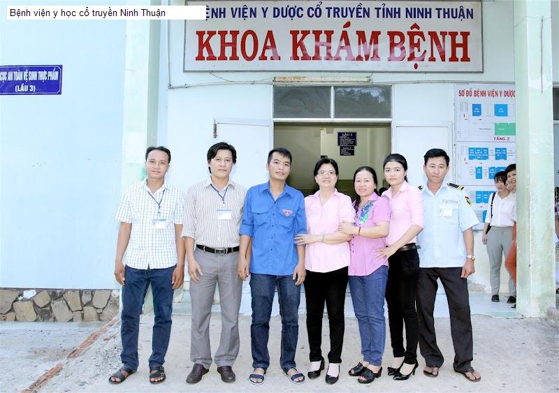 Bệnh viện y học cổ truyền Ninh Thuận
